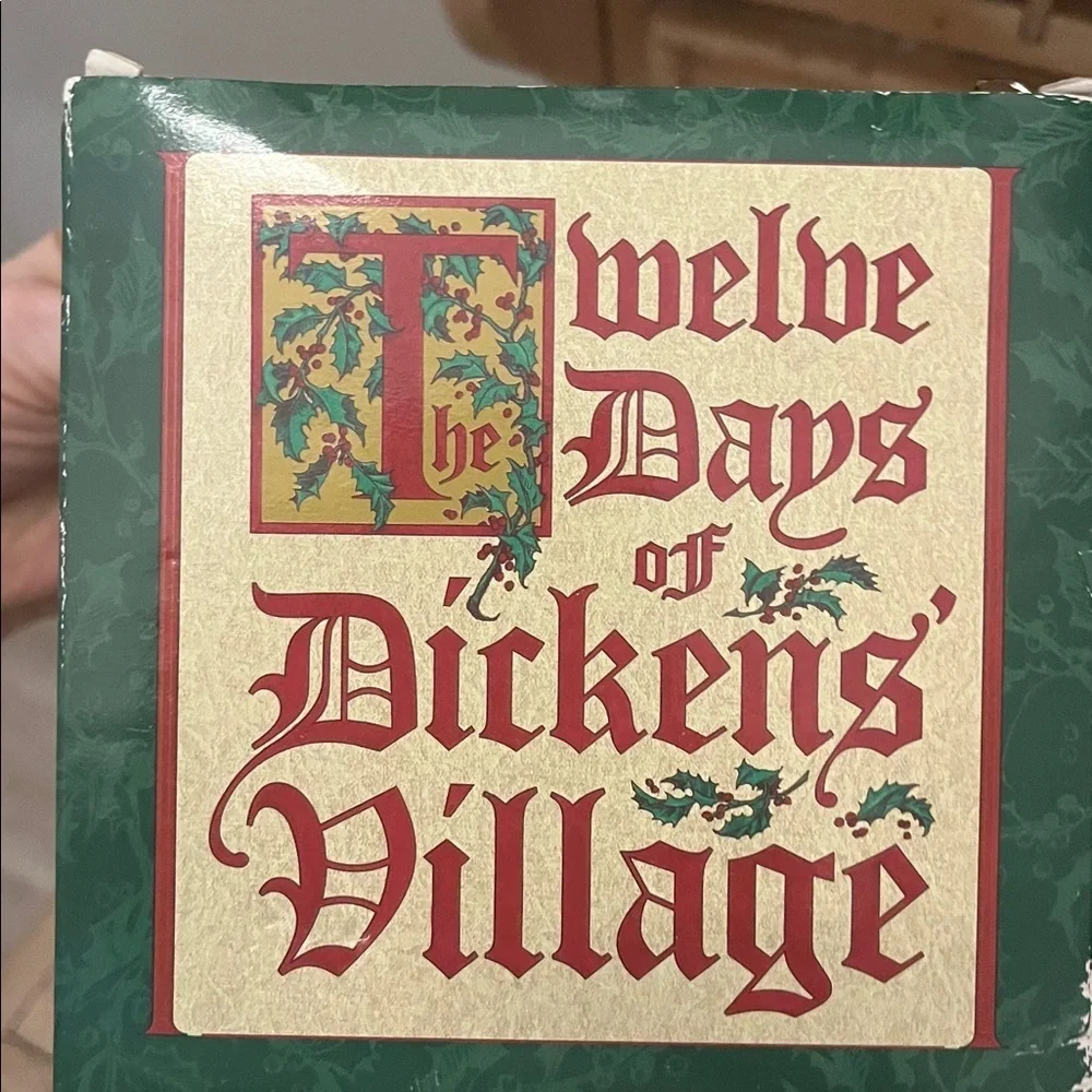 Dept 56 Twelve Days of Christmas “Two Turtle Doves” Handpainted Porcelain